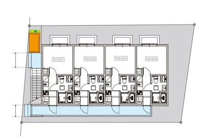 【区画図】 | シャンティ八柱