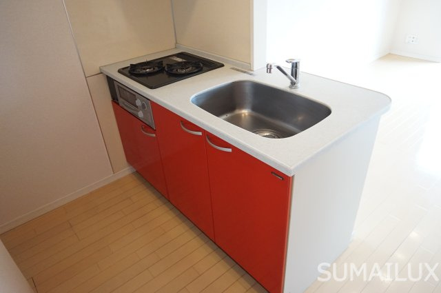 熊本市中央区本荘３丁目の賃貸マンションのキッチン