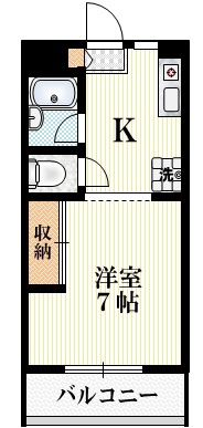 グランドール立川の間取り