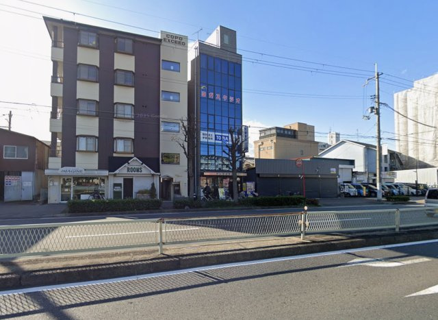 平野区のロードサイド1棟売り商業ビル「出戸駅徒歩3分」の外観