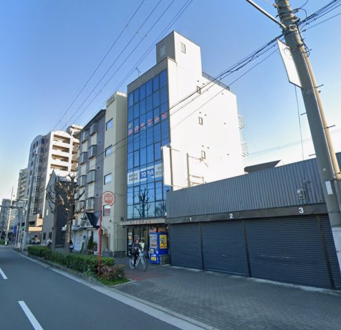 平野区のロードサイド1棟売り商業ビル「出戸駅徒歩3分」の外観
