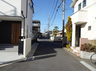 【前面道路含む現地写真】 | 2025.7.7 新築　一戸建て　JR横浜線　京王相模線　橋本駅　二本松Ⅶ　全6棟