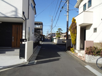 【前面道路含む現地写真】 | 2025.7.7 新築　一戸建て　JR横浜線　京王相模線　橋本駅　二本松Ⅶ　全6棟