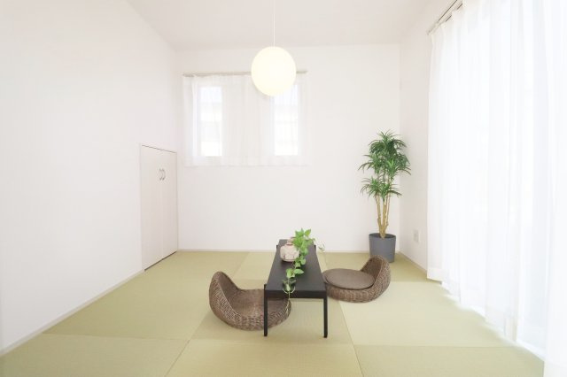 郡山市片平町字釜場　　　　　　小山田小学校、郡山第６中学区の和室|
