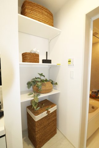 郡山市片平町字釜場　　　　　　小山田小学校、郡山第６中学区の洗面所|洗面収納♪