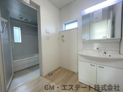 宮崎市永楽町　新築住宅（第1-1号棟）の脱衣所