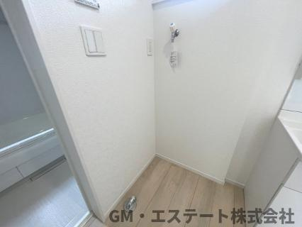 宮崎市永楽町　新築住宅（第1-1号棟）のランドリースペース