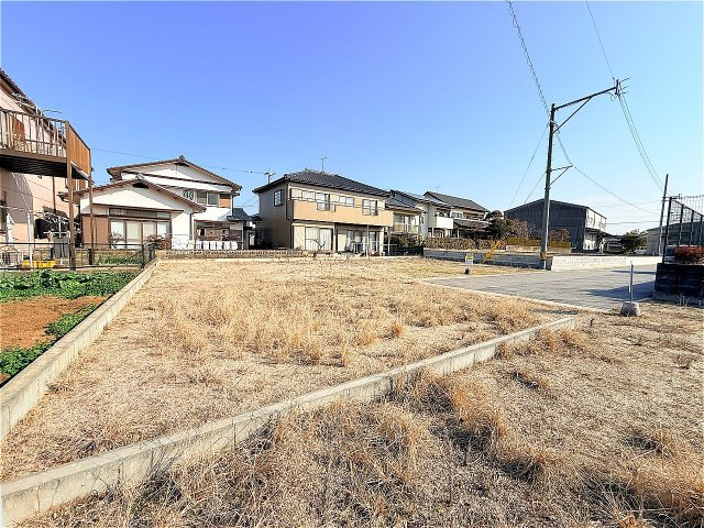 宅間田分譲地の外観