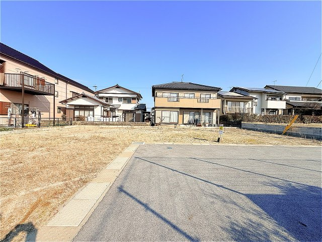 宅間田分譲地の外観