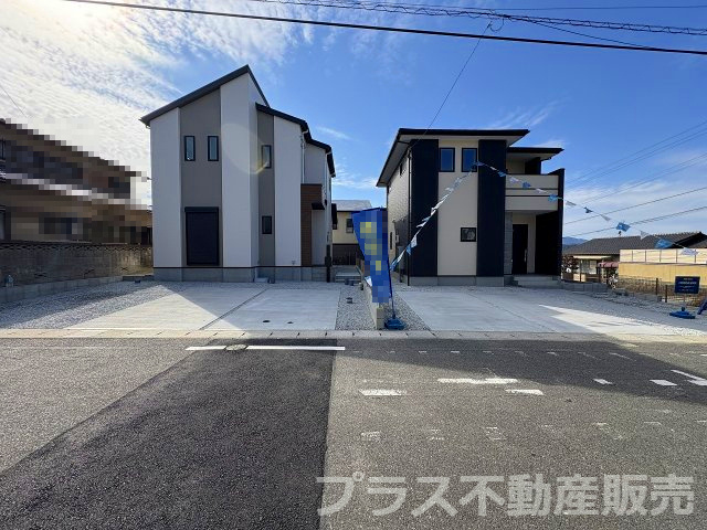 【外観】 | 大野城市南ケ丘5丁目4期　1号棟（全2棟）【仲介手数料無料・0円】 | 現地写真。プラス不動産販売なら、現場の全ての棟をまとめてご見学頂けます。