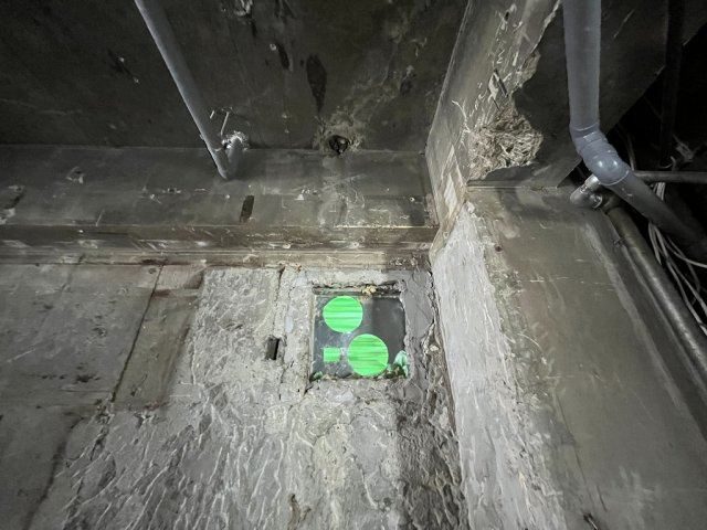 大阪市北区浪花町の店舗事務所の内装