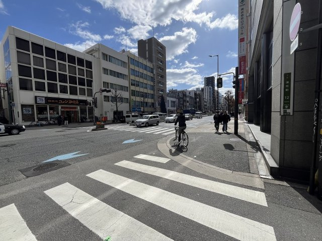 大阪市北区浪花町の店舗事務所の周辺