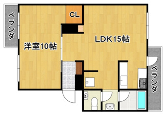【間取り】 | 厚生年金住宅C棟