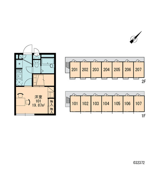 【間取り】 | レオパレス創 | 画像3