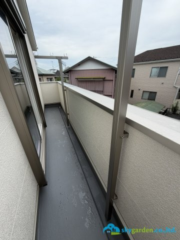 平塚市南原第11 新築戸建　全1棟1号棟のバルコニー