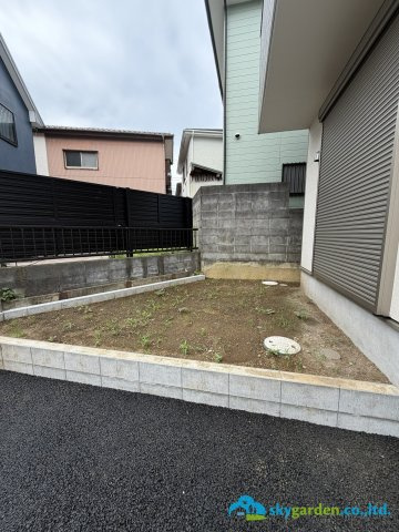 平塚市南原第11 新築戸建　全1棟1号棟の庭