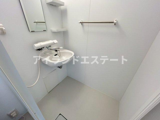 ハウス松下　駅近　最上階　リノベーション済み　の洗面所