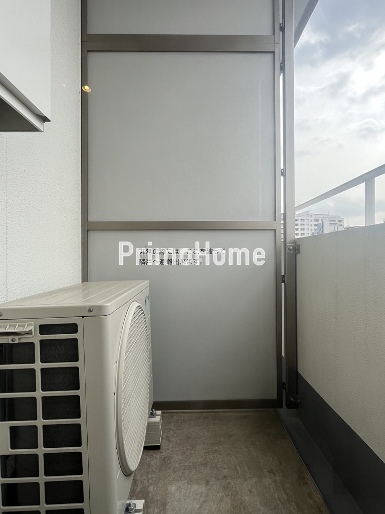 エルスタンザ文京湯島のバルコニー