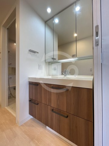 プラウド堀江公園の洗面所|プラウド堀江公園　洗面脱衣所