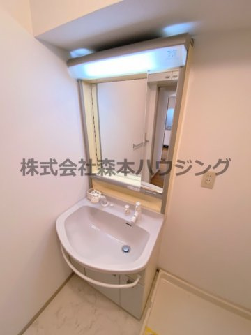 【独立洗面台】 | 　コモンシティ星田アステージ8号棟 | 使いやすい独立洗面台です