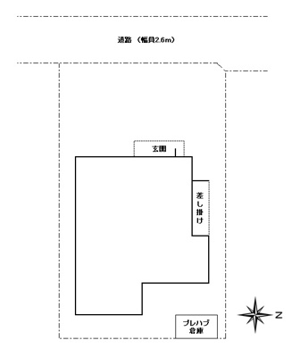 【区画図】 | 大内矢田貸家