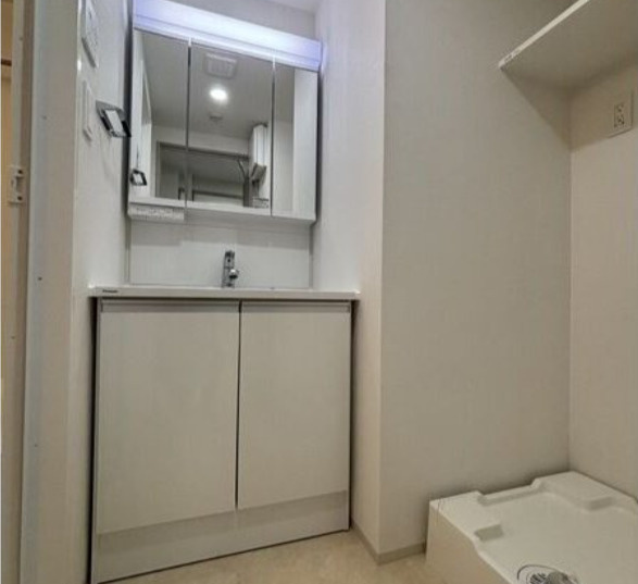 スプランディッド大島の洗面所