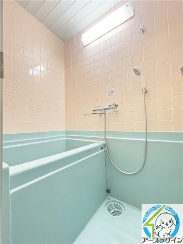 魚住コーポの浴室