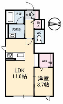 【間取り】 | ヴィータ・エレガント