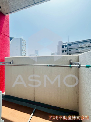 【バルコニー】 | アドバンス西梅田Ⅳエール | 同マンション別部屋　参考写真