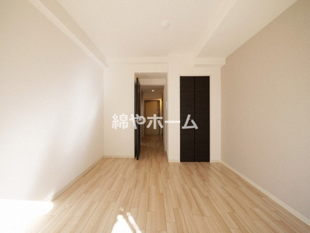 エグゼ難波西IIの寝室|開放的な寝室です