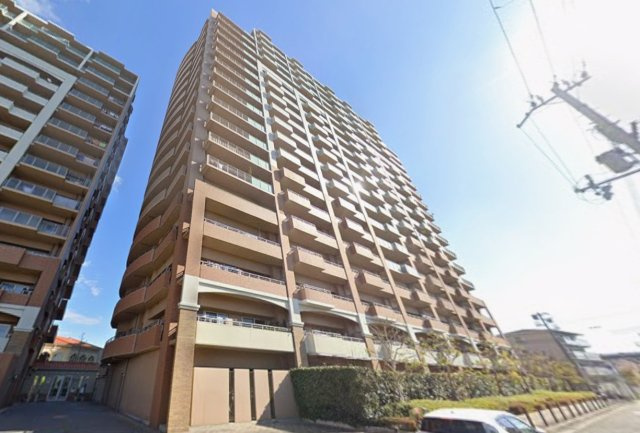 ルネヒューマンズガーデンパラディオB棟の外観