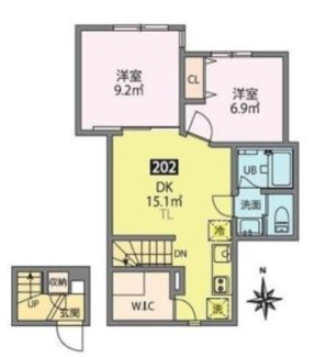 【間取り】 | クレストラン蒲田