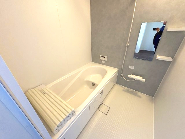【浴室】 | 大野城市南ケ丘5丁目4期　2号棟（全2棟）【仲介手数料無料・0円】 | 現地写真。浴室です。