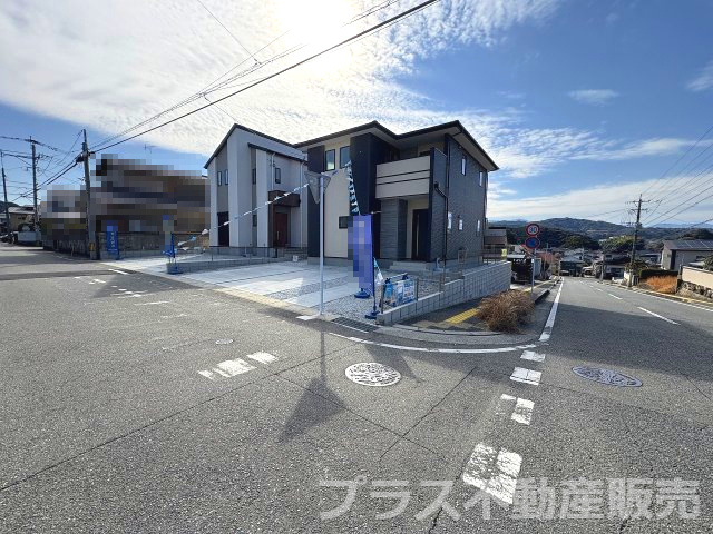 【外観】 | 大野城市南ケ丘5丁目4期　2号棟（全2棟）【仲介手数料無料・0円】 | 現地写真。プラス不動産販売なら、現場の全ての棟をまとめてご見学頂けます。