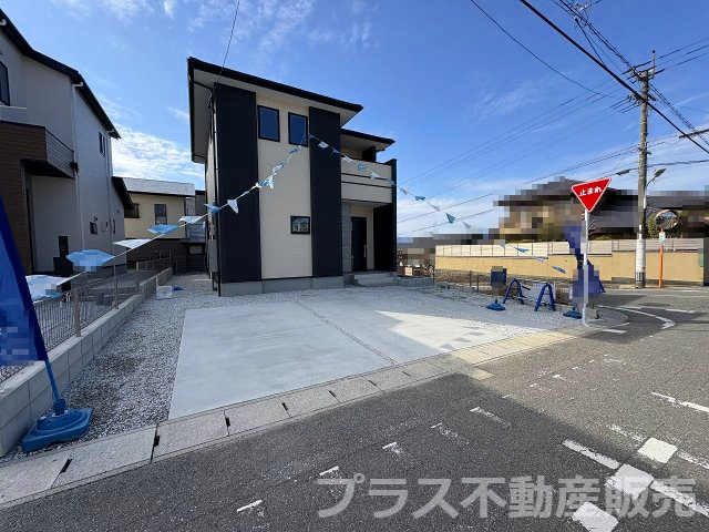【外観】 | 大野城市南ケ丘5丁目4期　2号棟（全2棟）【仲介手数料無料・0円】 | 現地写真。プラス不動産販売なら、現場の全ての棟をまとめてご見学頂けます。