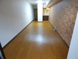 レンガ調の壁紙がおしゃれ