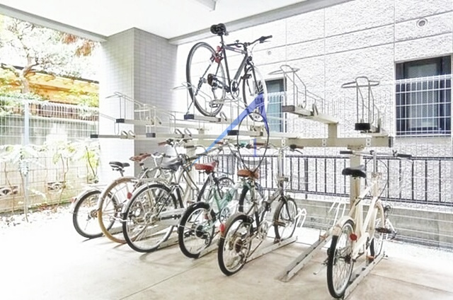 エステマール芝公園のその他共用部分|駐輪スペースです。