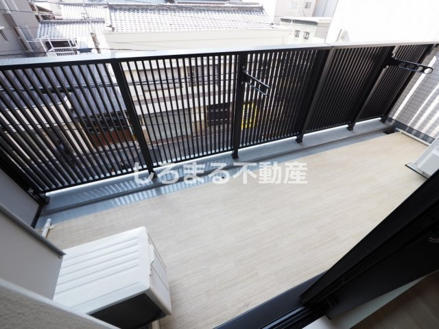 JP noie上町台龍造寺のバルコニー