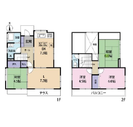 【間取り】 | ◆港北区新吉田東　中古戸建◆
