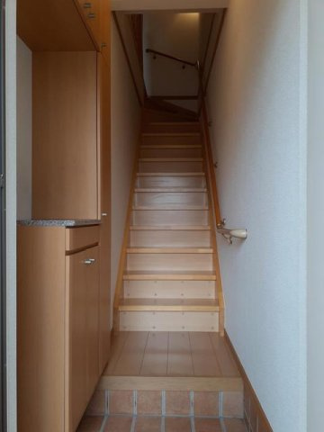 サンパティークⅡの玄関