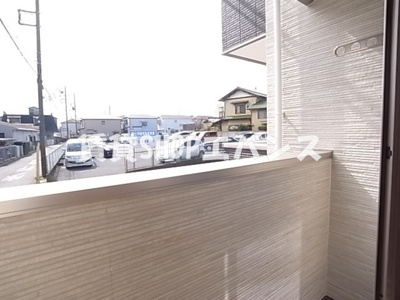 【展望】 | オリゾン | 陽当たり良好なバルコニーです