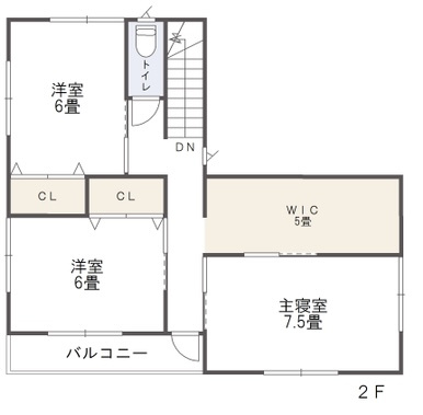 南江戸四丁目新築一戸建ての間取り