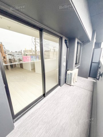 S-RESIDENCE六ツ門abreastIのバルコニー|日当たりの良いバルコニー♪