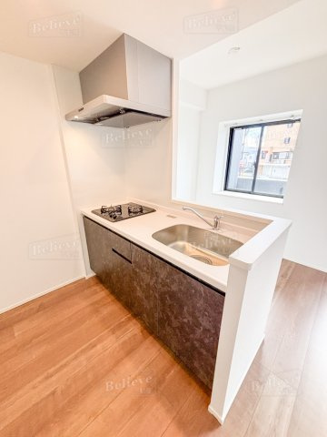 S-RESIDENCE六ツ門abreastIのキッチン|使い勝手の良いカウンターキッチンです♪