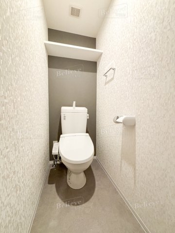 S-RESIDENCE六ツ門abreastIのトイレ|嬉しい温水洗浄便座付き★