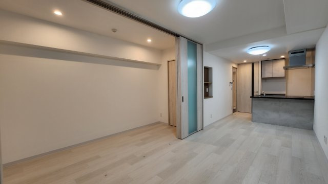 ピアッツァレント八木駅前の居間・リビング|広々としたLDK11.3帖