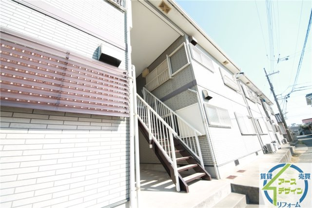 都美ハイツのエントランス