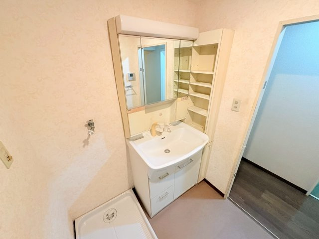 ポートピアプラザC棟の独立洗面台