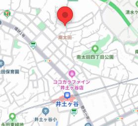 サンエイトレジデンスの地図