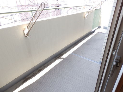 パークハイム六甲八幡町のバルコニー